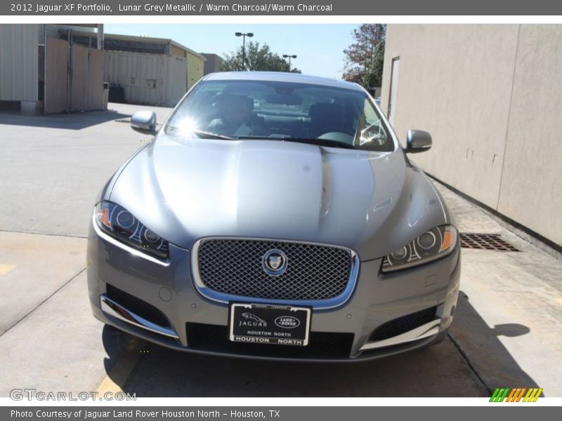 Lunar Grey Metallic / Warm Charcoal/Warm Charcoal 2012 Jaguar XF Portfolio