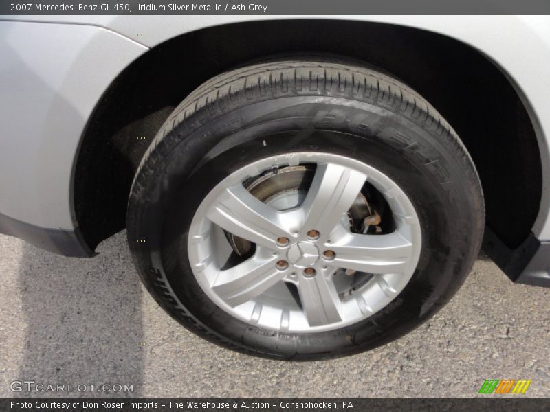 Iridium Silver Metallic / Ash Grey 2007 Mercedes-Benz GL 450