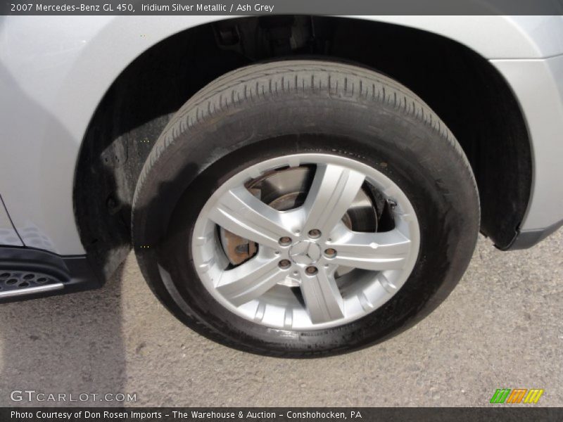 Iridium Silver Metallic / Ash Grey 2007 Mercedes-Benz GL 450