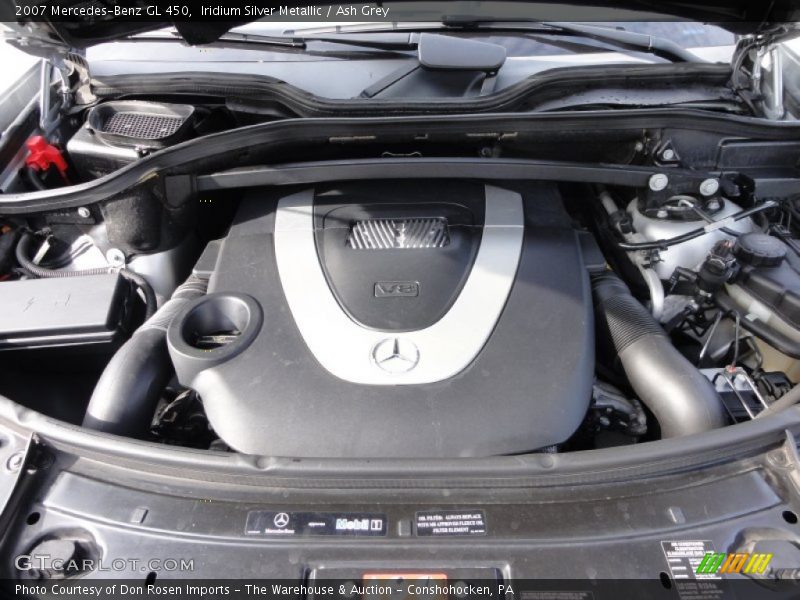 Iridium Silver Metallic / Ash Grey 2007 Mercedes-Benz GL 450
