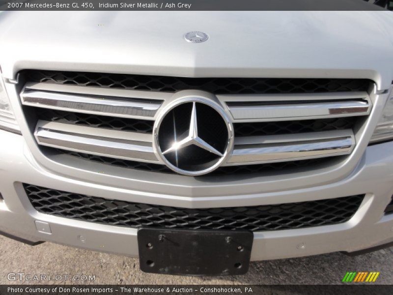 Iridium Silver Metallic / Ash Grey 2007 Mercedes-Benz GL 450