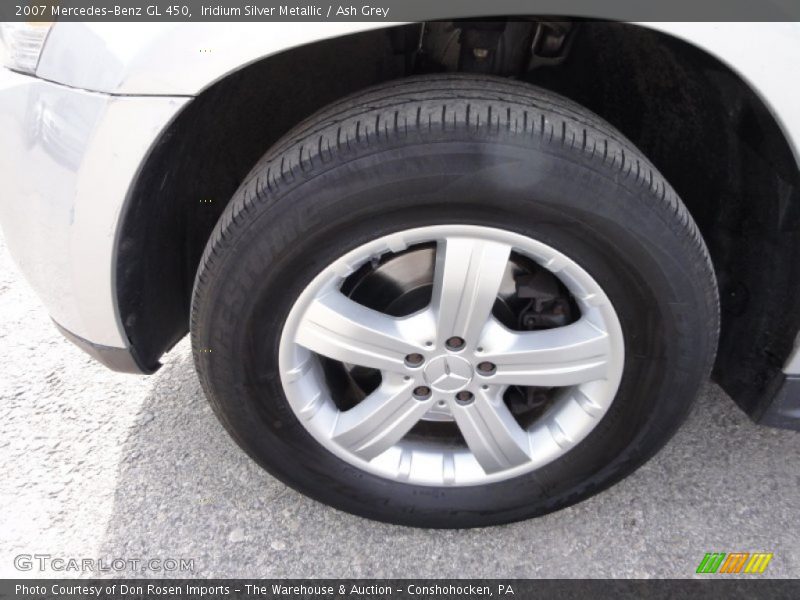Iridium Silver Metallic / Ash Grey 2007 Mercedes-Benz GL 450