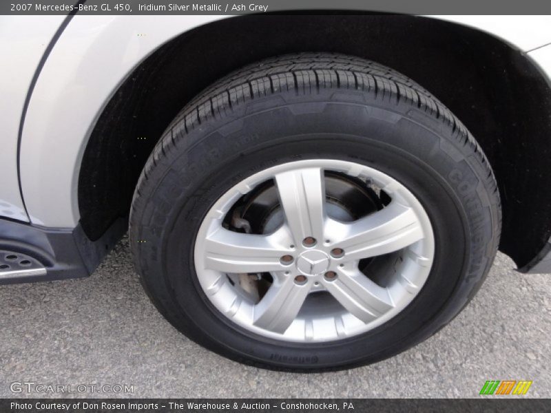 Iridium Silver Metallic / Ash Grey 2007 Mercedes-Benz GL 450