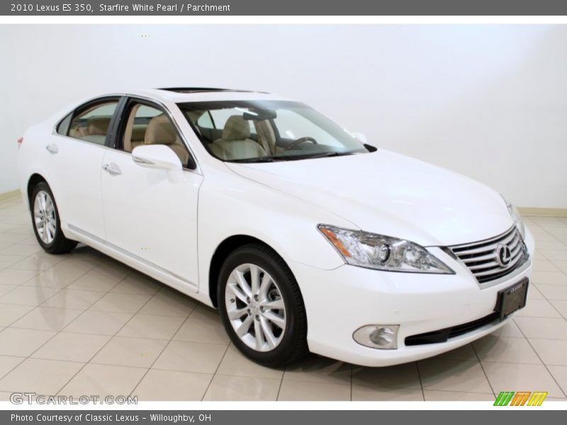 Starfire White Pearl / Parchment 2010 Lexus ES 350