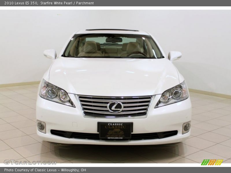 Starfire White Pearl / Parchment 2010 Lexus ES 350