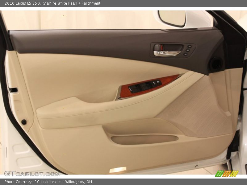 Starfire White Pearl / Parchment 2010 Lexus ES 350