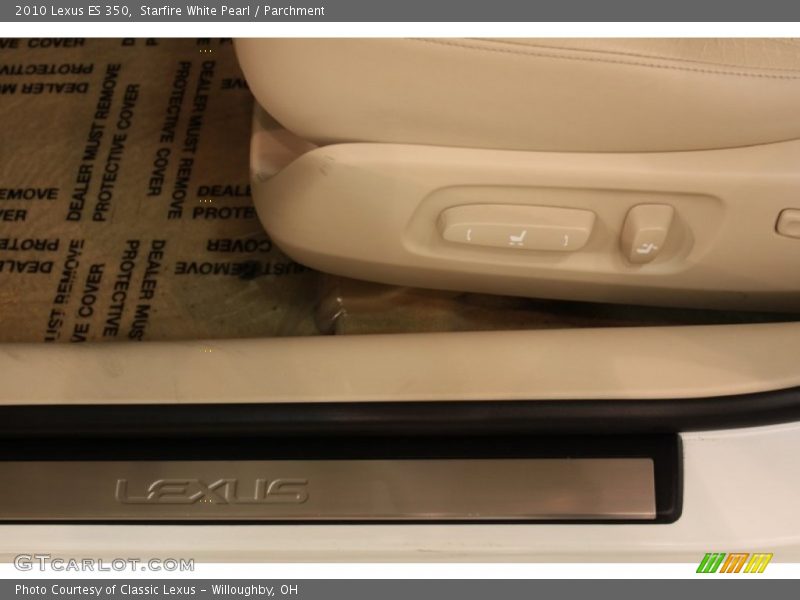 Starfire White Pearl / Parchment 2010 Lexus ES 350