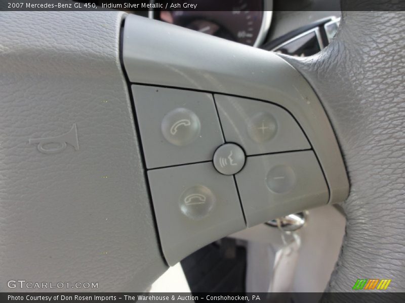 Iridium Silver Metallic / Ash Grey 2007 Mercedes-Benz GL 450