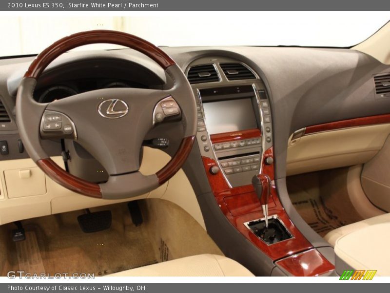 Starfire White Pearl / Parchment 2010 Lexus ES 350