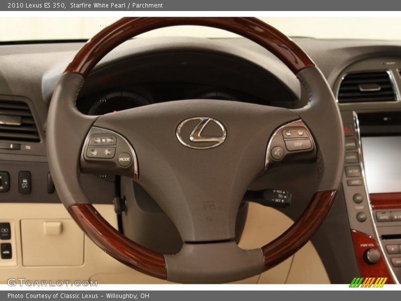 Starfire White Pearl / Parchment 2010 Lexus ES 350