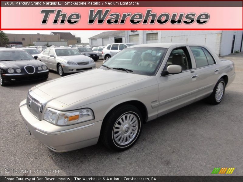 Smokestone Metallic / Medium Light Stone 2006 Mercury Grand Marquis LS