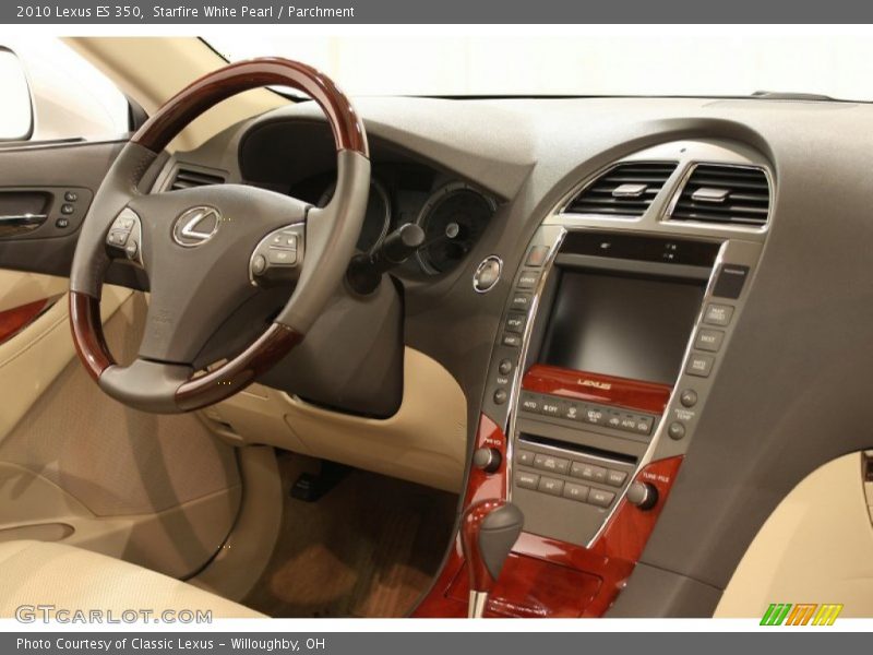 Starfire White Pearl / Parchment 2010 Lexus ES 350