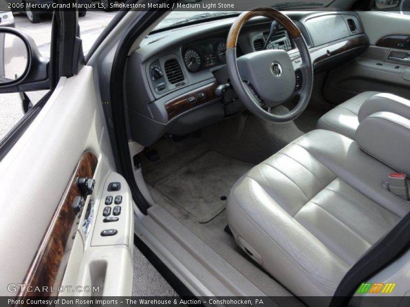 Smokestone Metallic / Medium Light Stone 2006 Mercury Grand Marquis LS