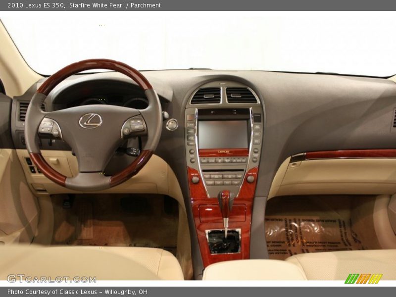 Starfire White Pearl / Parchment 2010 Lexus ES 350