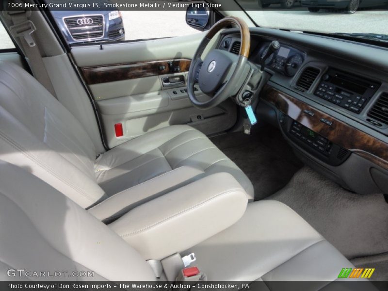 Smokestone Metallic / Medium Light Stone 2006 Mercury Grand Marquis LS