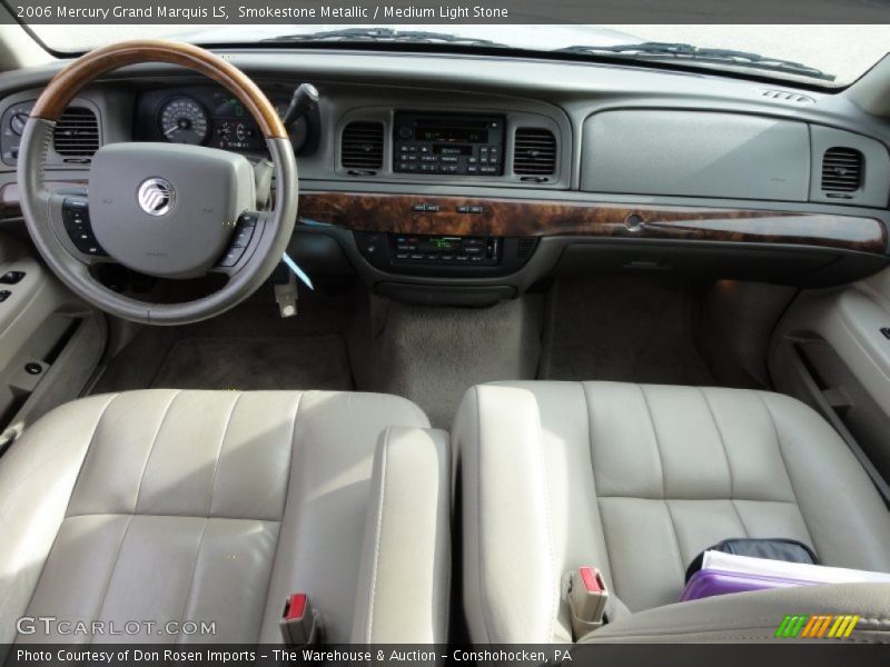 Smokestone Metallic / Medium Light Stone 2006 Mercury Grand Marquis LS