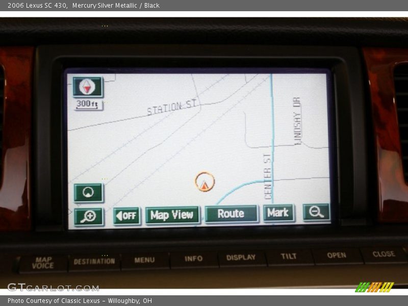 Navigation of 2006 SC 430