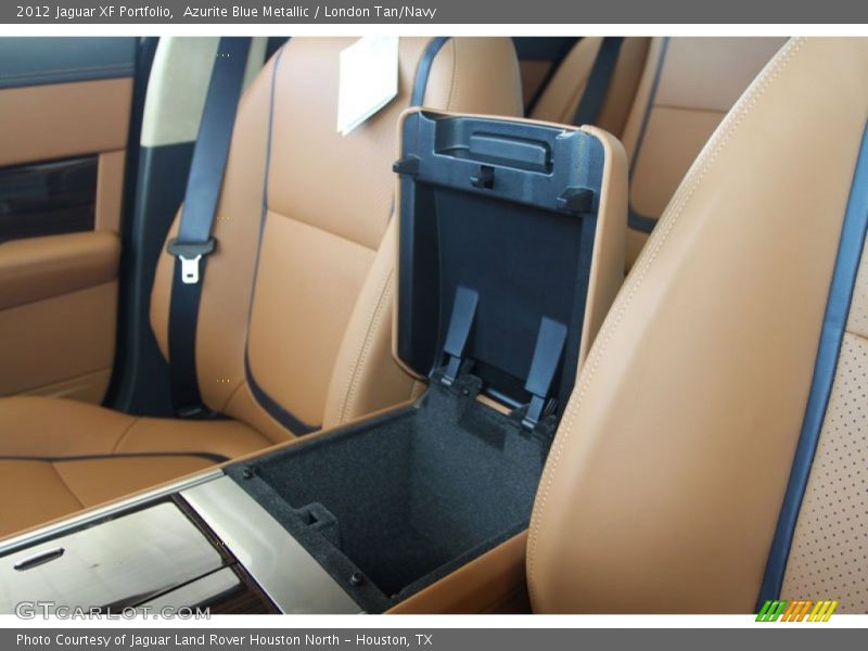  2012 XF Portfolio London Tan/Navy Interior