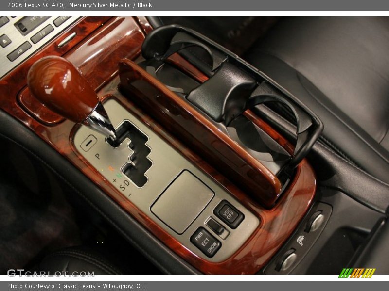 Mercury Silver Metallic / Black 2006 Lexus SC 430