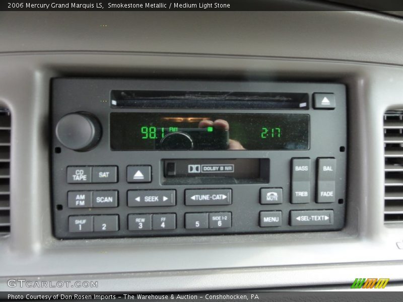 Smokestone Metallic / Medium Light Stone 2006 Mercury Grand Marquis LS