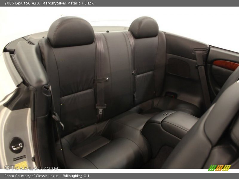 Mercury Silver Metallic / Black 2006 Lexus SC 430