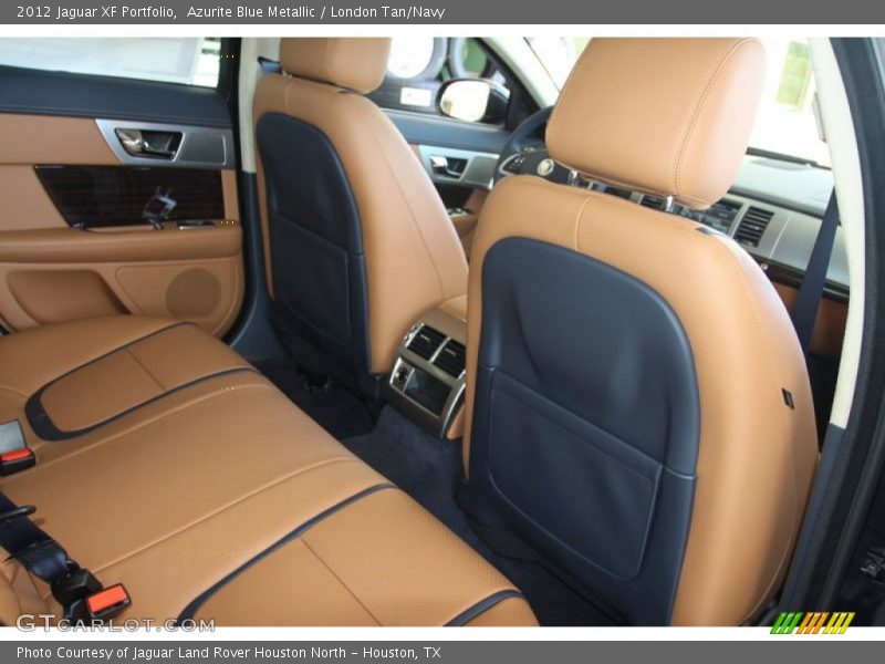  2012 XF Portfolio London Tan/Navy Interior