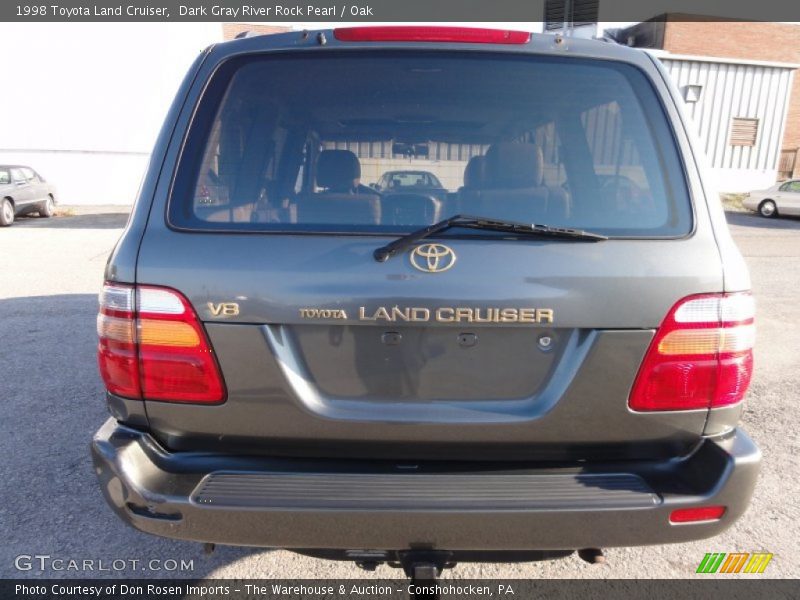 Dark Gray River Rock Pearl / Oak 1998 Toyota Land Cruiser