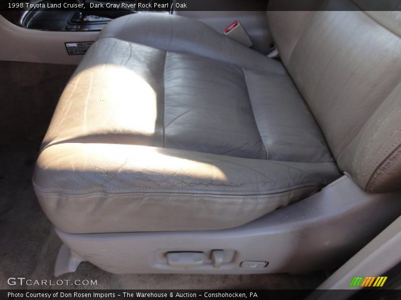 Dark Gray River Rock Pearl / Oak 1998 Toyota Land Cruiser