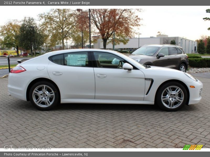  2012 Panamera 4 Carrara White