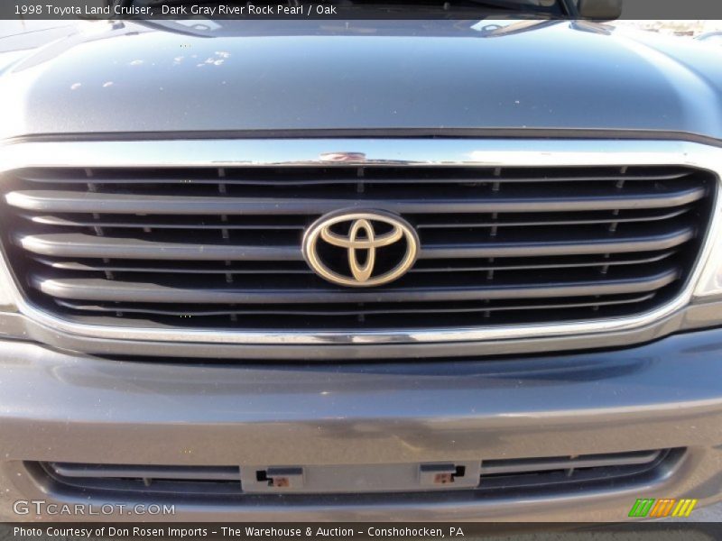 Dark Gray River Rock Pearl / Oak 1998 Toyota Land Cruiser