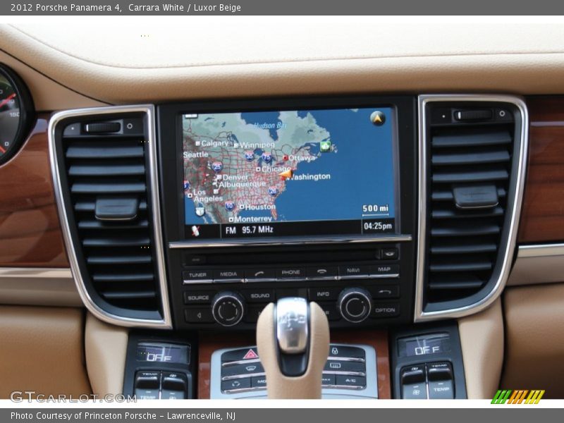 Navigation of 2012 Panamera 4