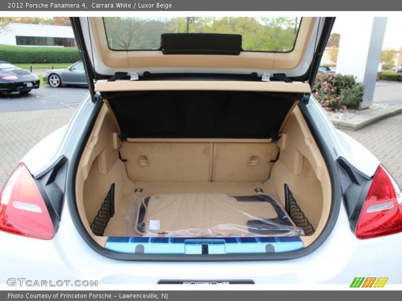  2012 Panamera 4 Trunk