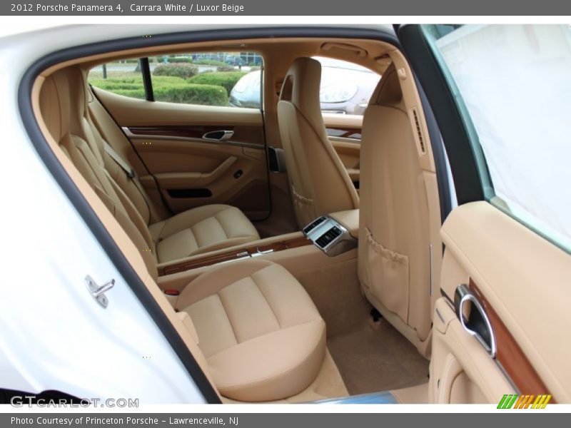  2012 Panamera 4 Luxor Beige Interior