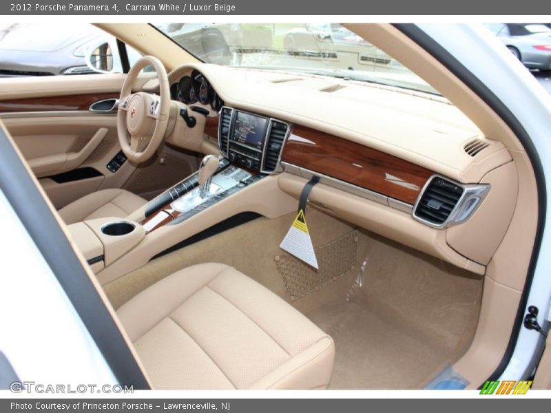  2012 Panamera 4 Luxor Beige Interior