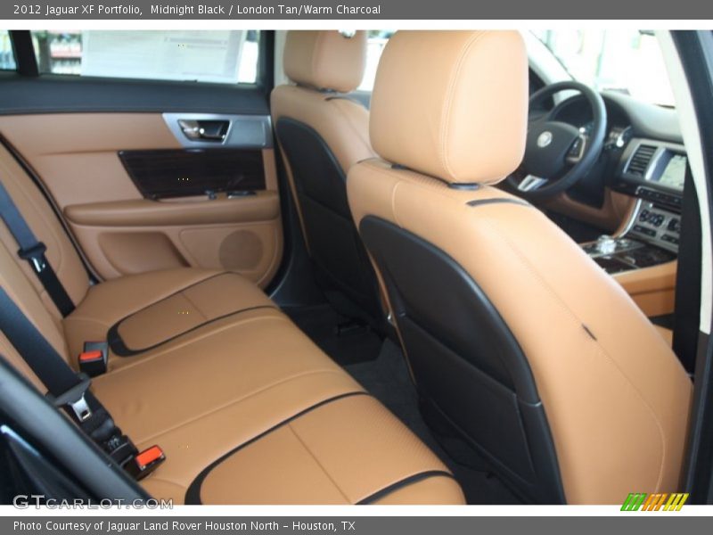  2012 XF Portfolio London Tan/Warm Charcoal Interior