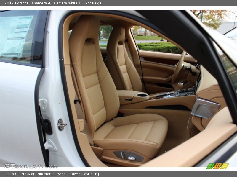  2012 Panamera 4 Luxor Beige Interior