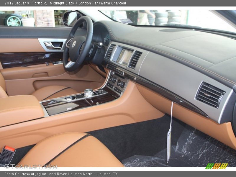  2012 XF Portfolio London Tan/Warm Charcoal Interior