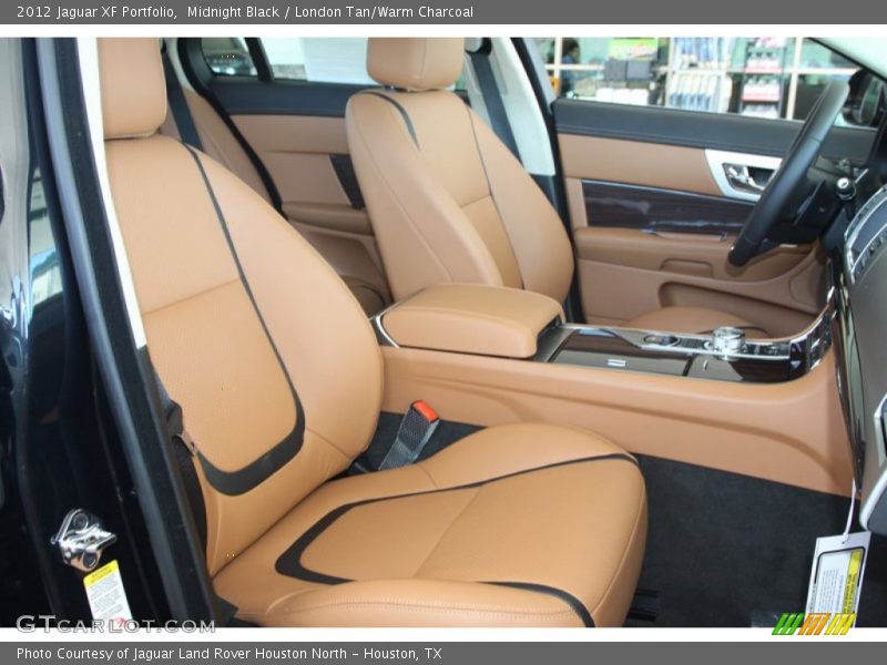  2012 XF Portfolio London Tan/Warm Charcoal Interior