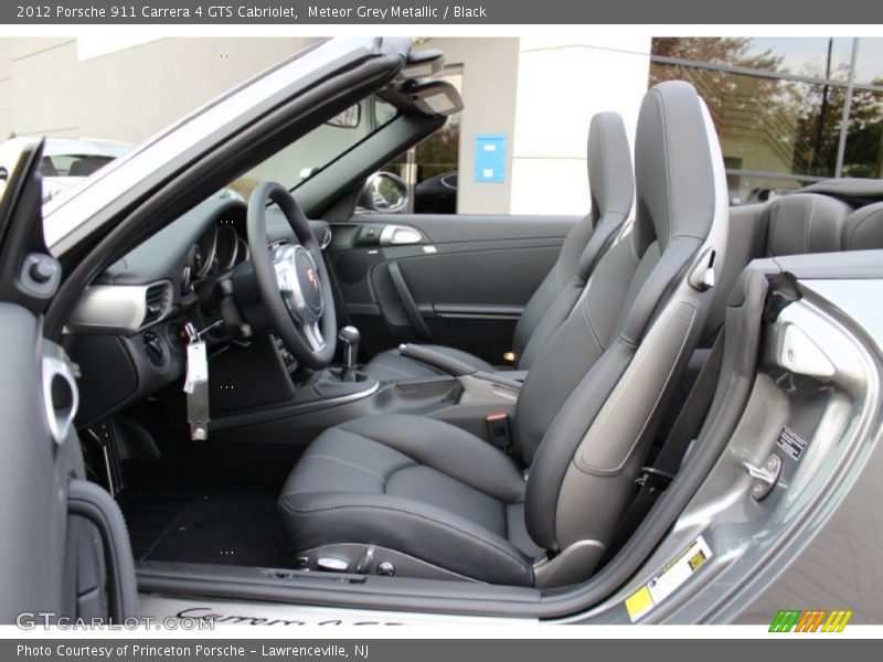  2012 911 Carrera 4 GTS Cabriolet Black Interior