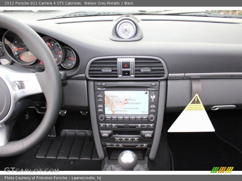 Dashboard of 2012 911 Carrera 4 GTS Cabriolet
