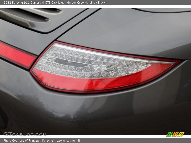 Meteor Grey Metallic / Black 2012 Porsche 911 Carrera 4 GTS Cabriolet