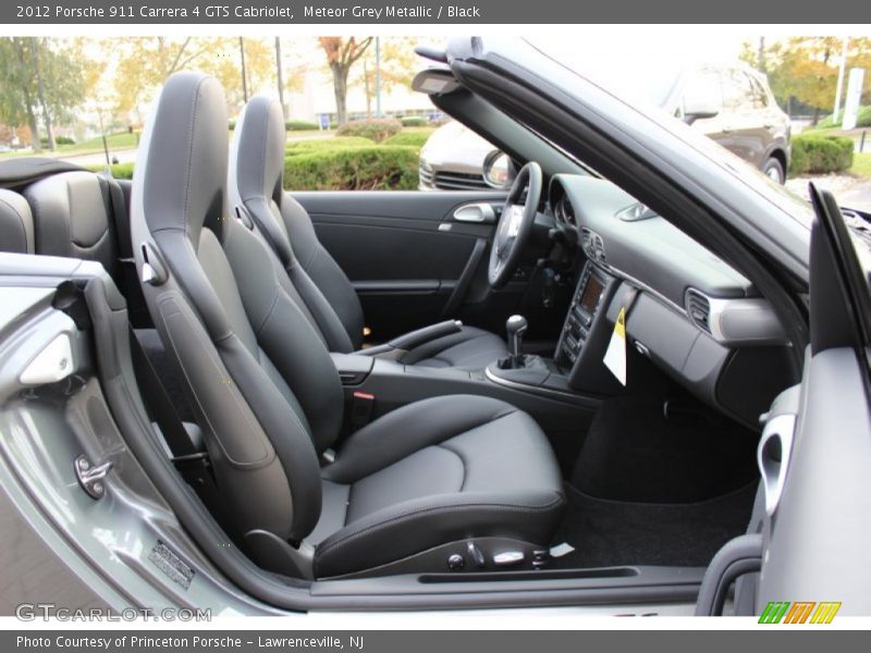  2012 911 Carrera 4 GTS Cabriolet Black Interior