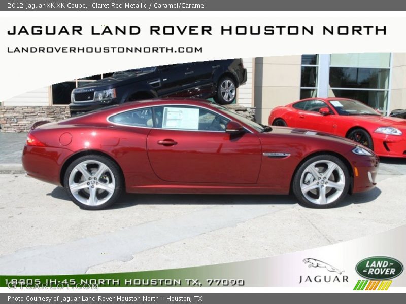 Claret Red Metallic / Caramel/Caramel 2012 Jaguar XK XK Coupe