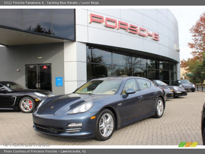  2012 Panamera 4 Yachting Blue Metallic