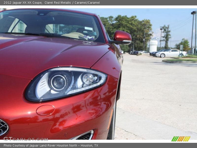 Claret Red Metallic / Caramel/Caramel 2012 Jaguar XK XK Coupe