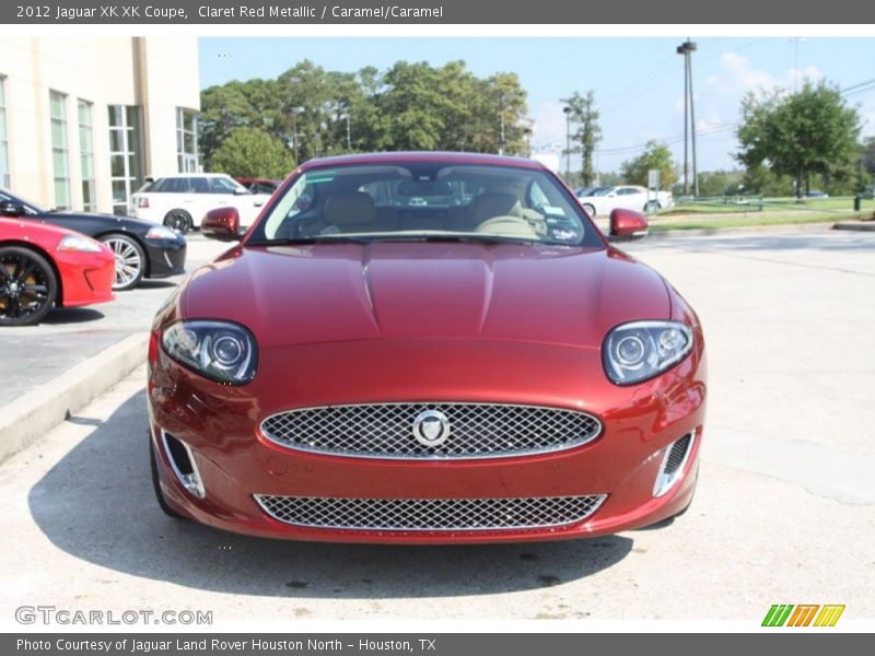 Claret Red Metallic / Caramel/Caramel 2012 Jaguar XK XK Coupe