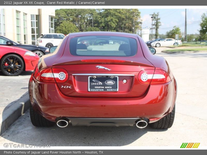 Claret Red Metallic / Caramel/Caramel 2012 Jaguar XK XK Coupe