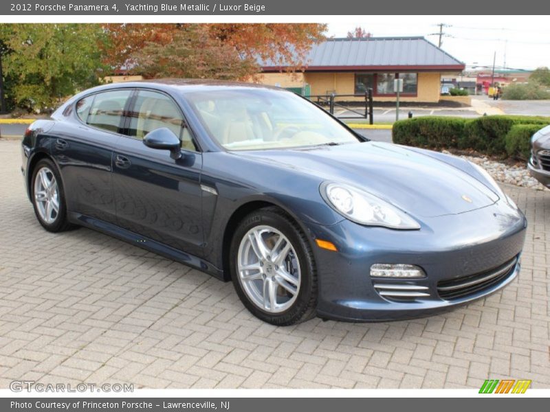  2012 Panamera 4 Yachting Blue Metallic