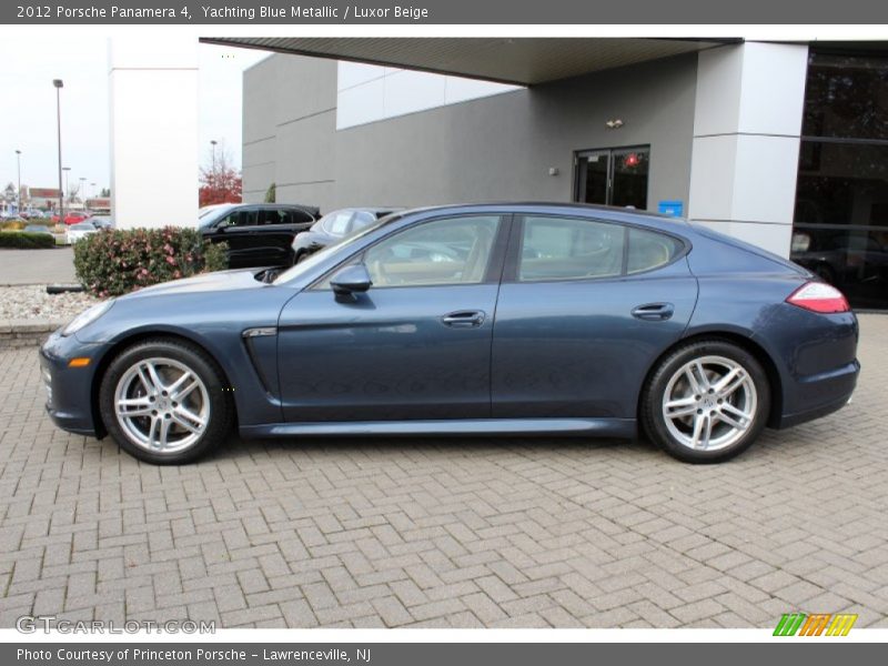  2012 Panamera 4 Yachting Blue Metallic