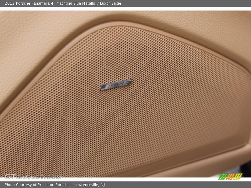 Yachting Blue Metallic / Luxor Beige 2012 Porsche Panamera 4